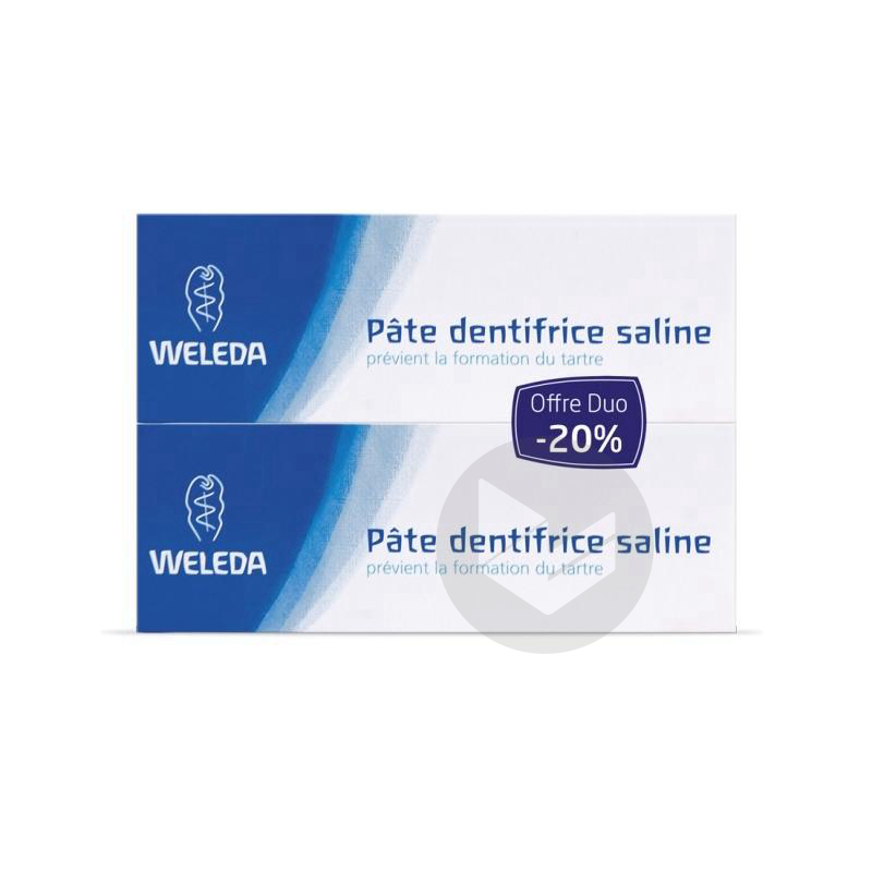 WELEDA SOINS BUCCO-DENTAIRES Pâte dentifrice saline 2T/75ml