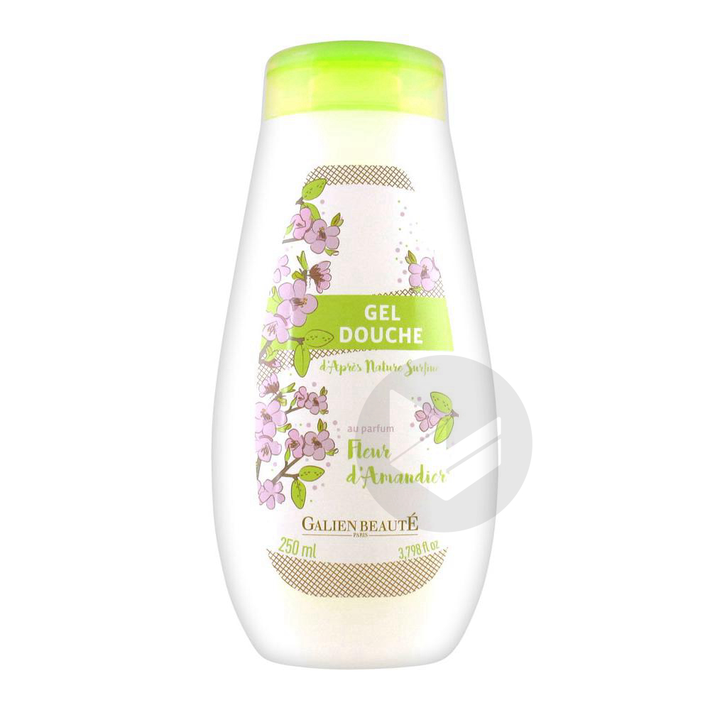 Claude Galien Gel Douche d'Après Nature Surfine Fleur d'Amandier 250 ml