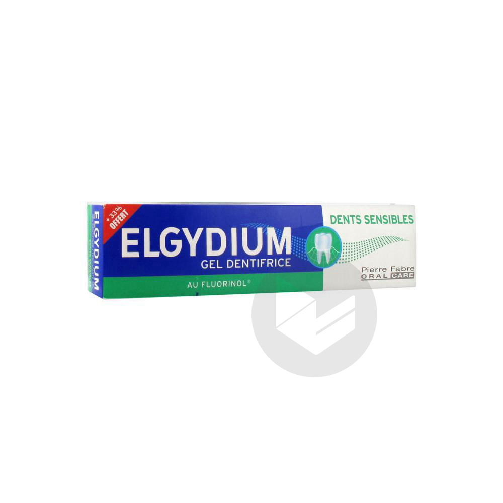ELGYDIUM DENTS SENSIBLES Gel dentifrice T/100ml