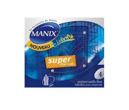 Super Pratique 4 préservatifs