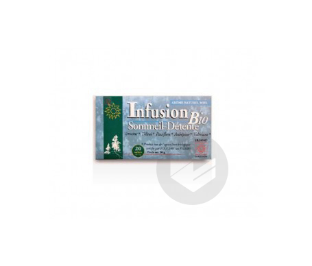 Infusion Bio Sommeil/ Relaxation 20 sachets