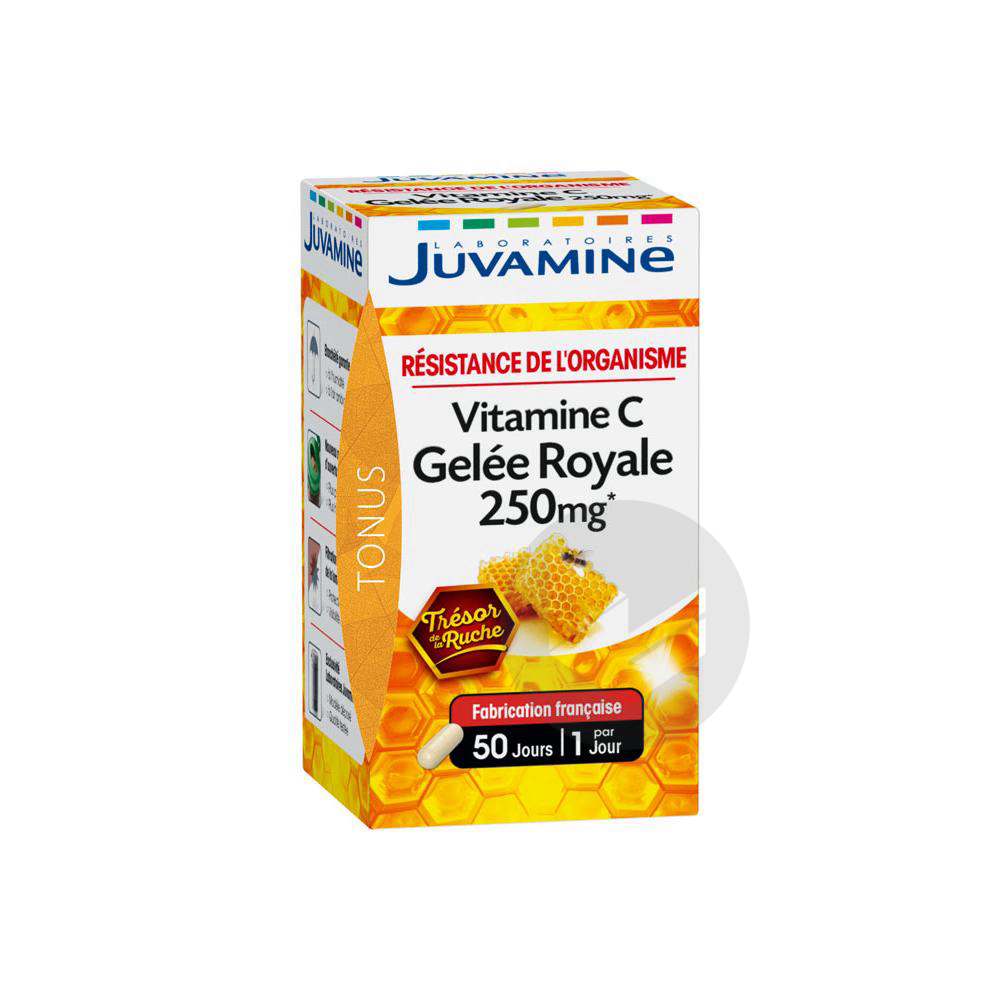 Juvamine Vitamine C Gelée Royale 250 mg 50 Gélules