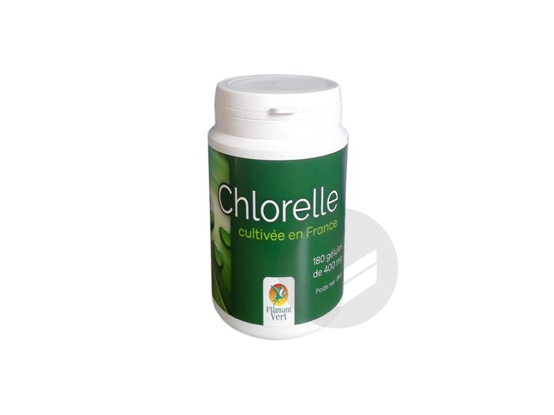 Chlorelle 400 mg - 180 gelules