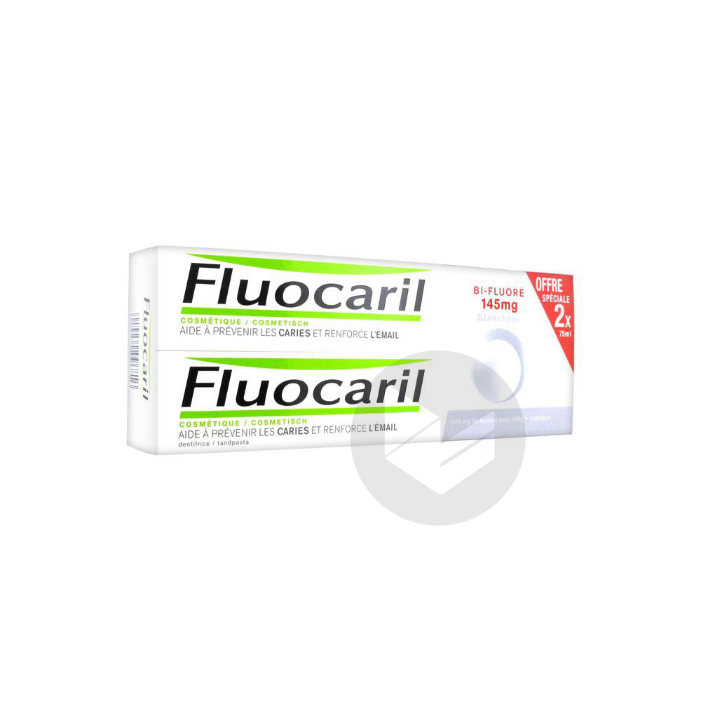 FLUOCARIL BI-FLUORE 145 mg Pâte dentifrice blancheur 2T/75ml