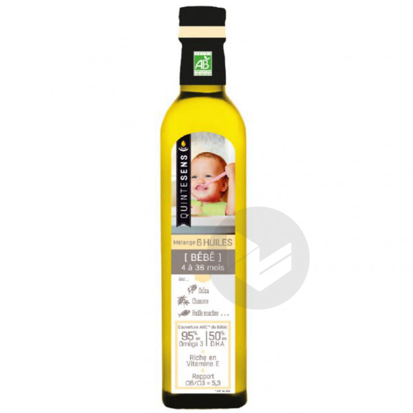 Mélange 6 huiles bébé bio - 250ml