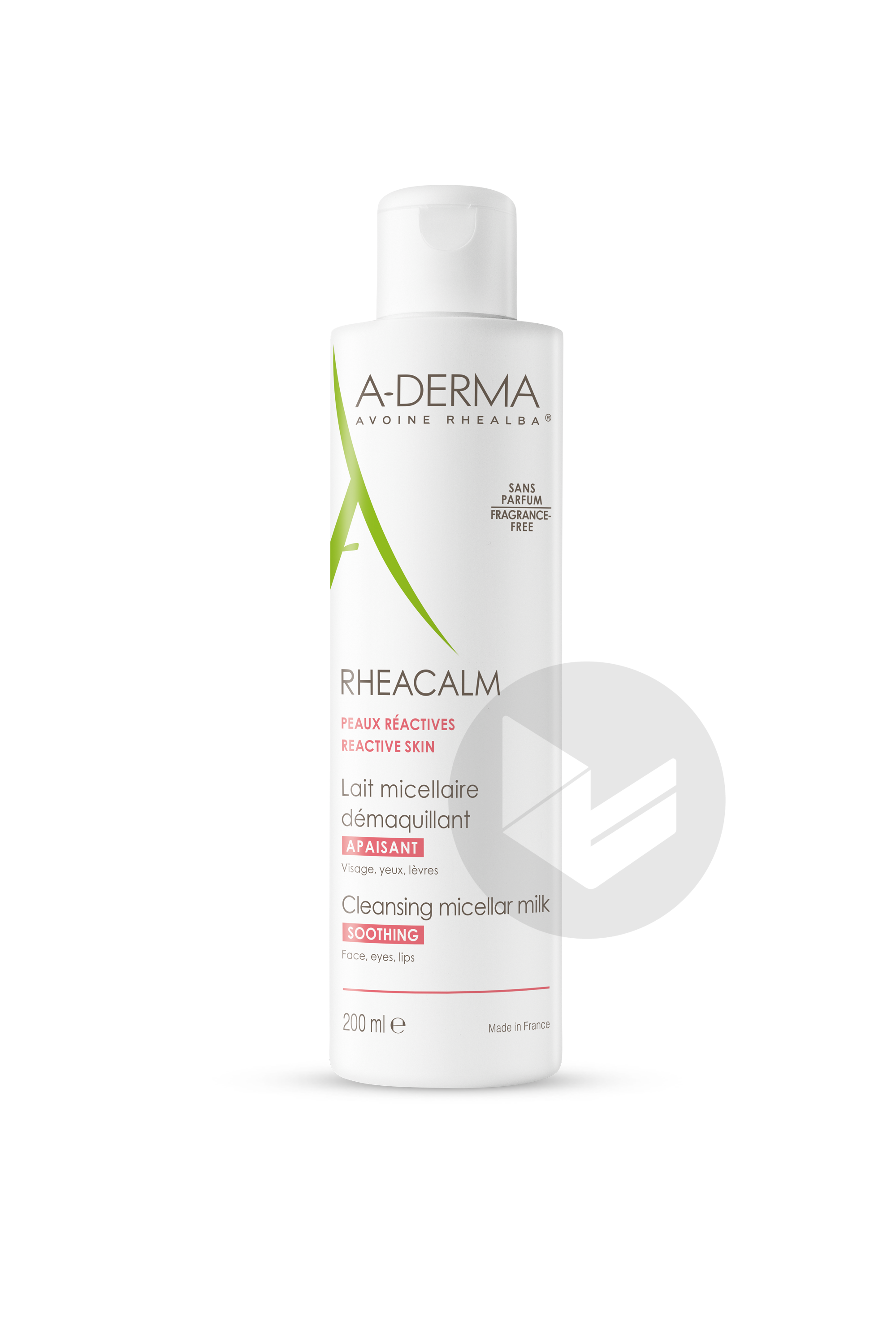 A-DERMA RHEACALM Lait micellaire démaquillant - 200ml