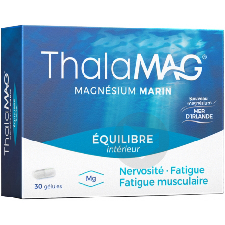 Thalamag Equilibre Interieur Magnesium Marin 30 Gelules