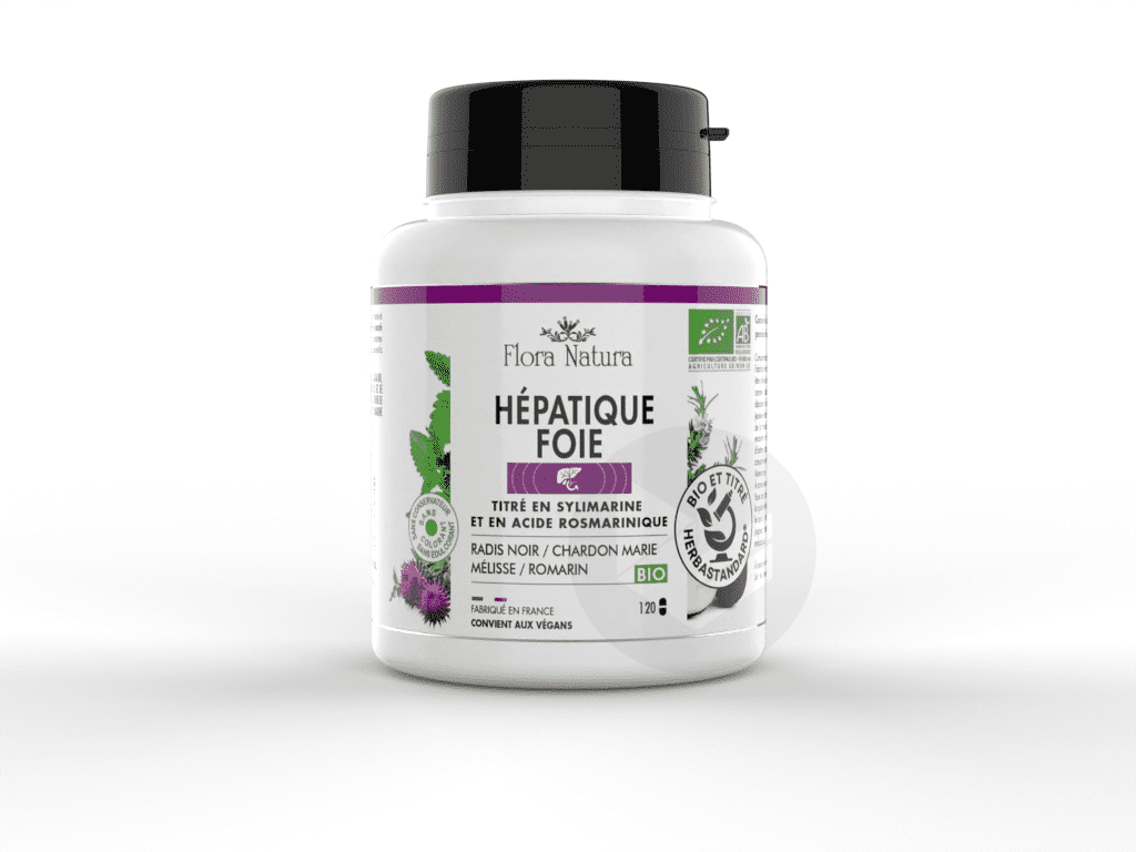 Complexe 4+ Hépatique Foie BIO 120 Gélules