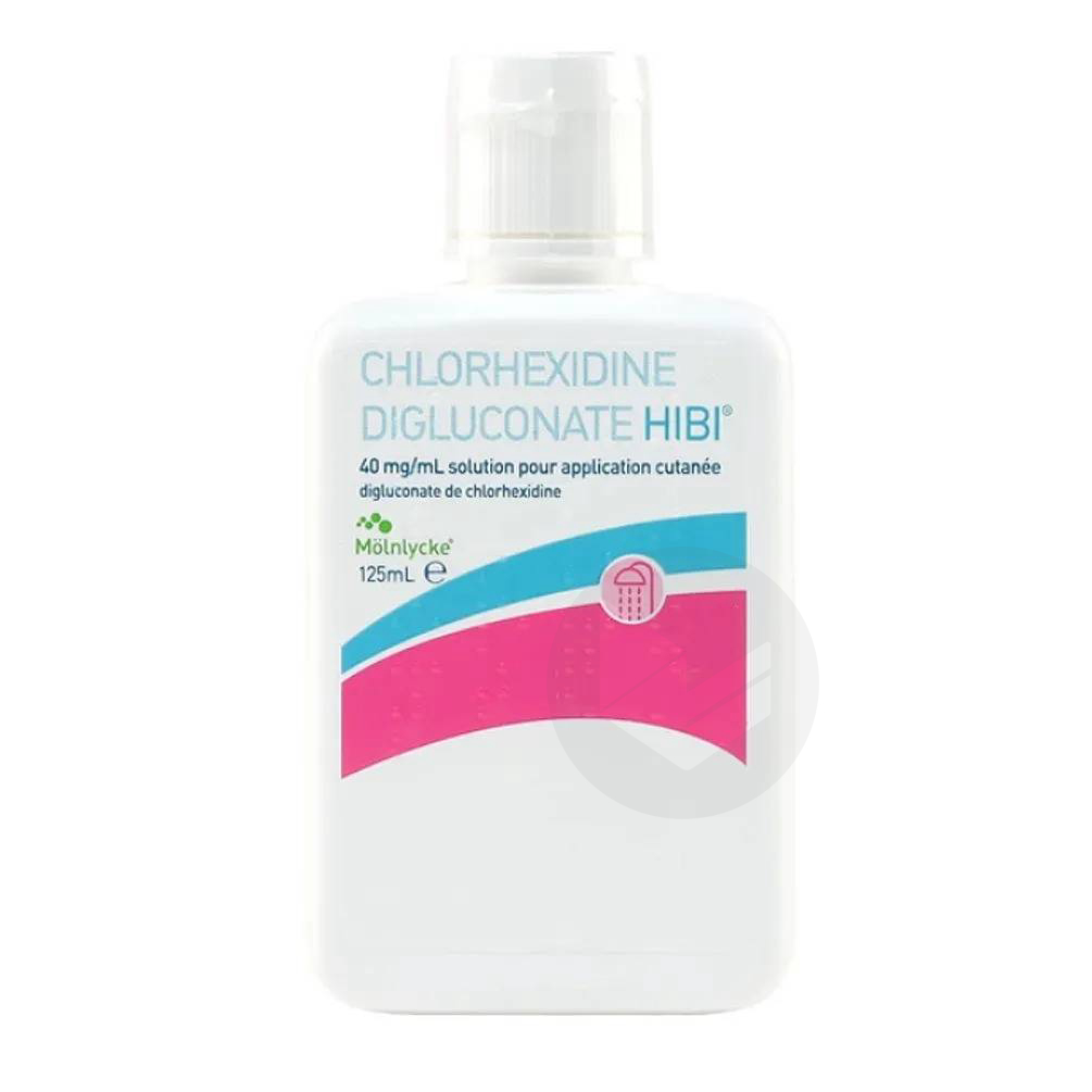 CHLORHEXIDINE DIGLUCONATE HIBI 40 mg/ml solution, 125 ml