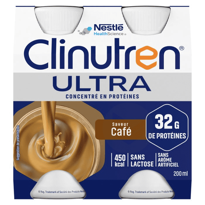 Clinutren Ultra Saveur Café 4x200ml