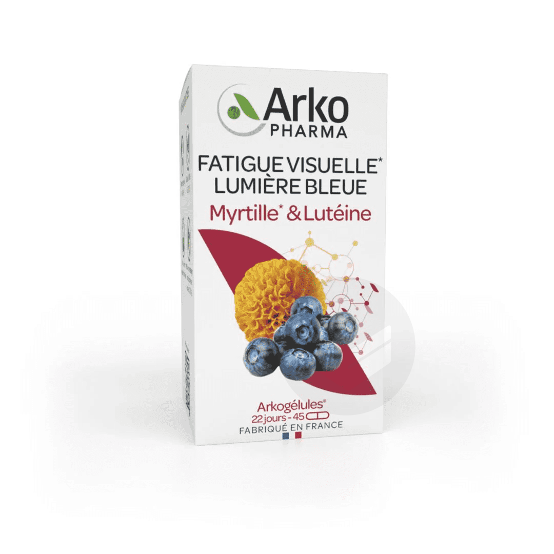 Arkogélules® Myrtille et Lutéine 45 gélules