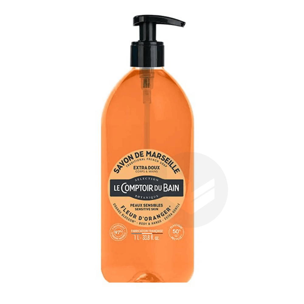 Savon traditionnel de Marseille Fleur d'oranger 1l