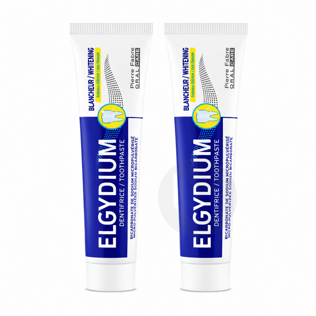 ELGYDIUM Blancheur fraîcheur citron 2x75ml