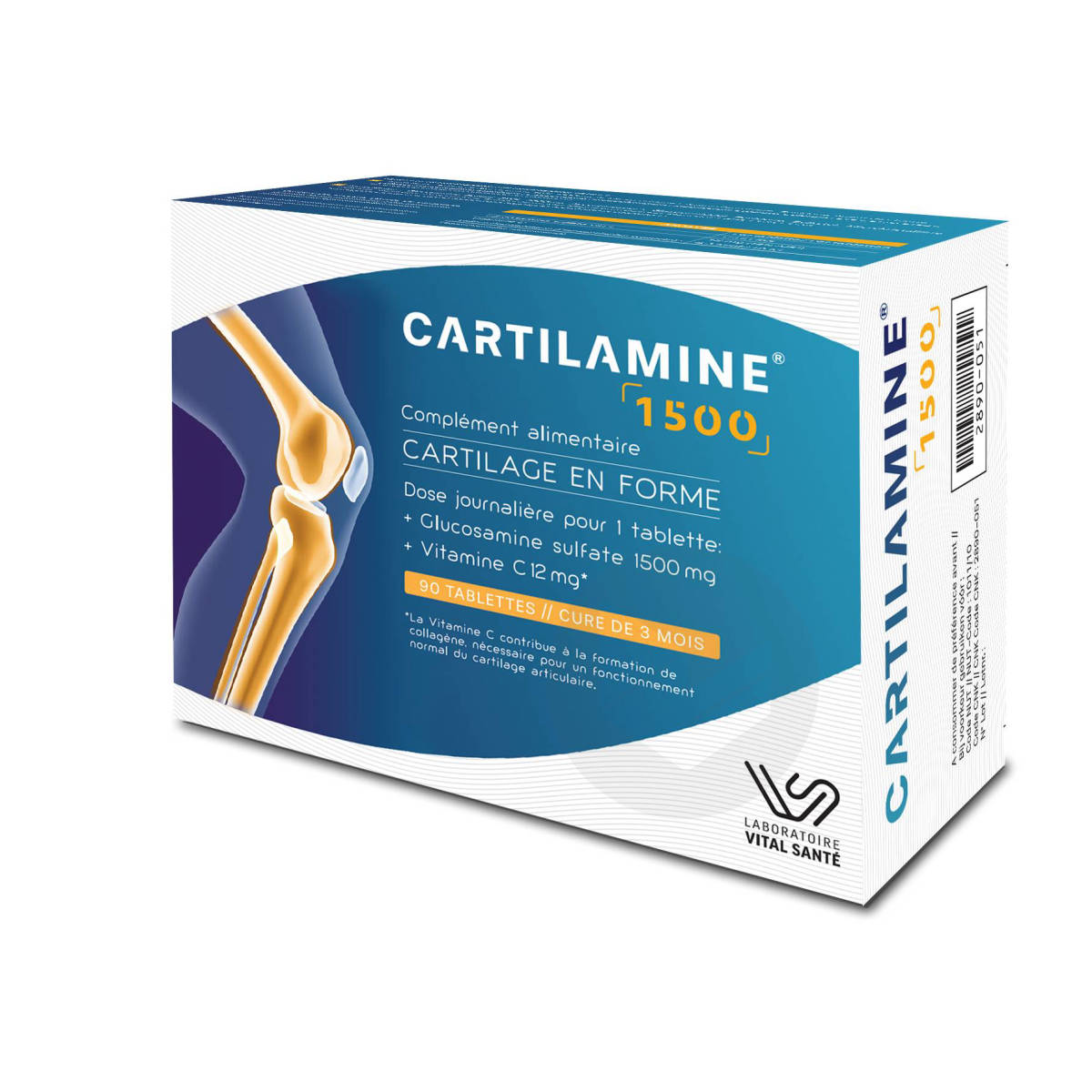 Cartilamine 1500 90 comprimés