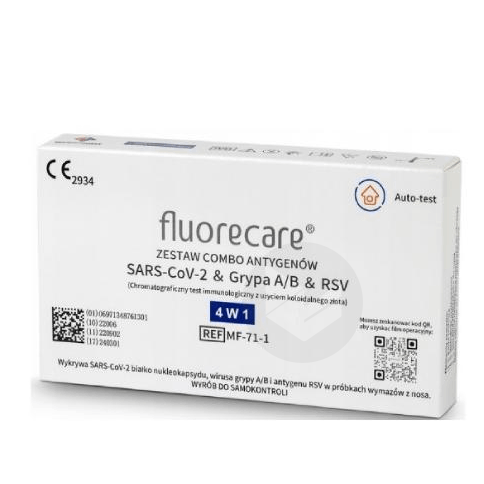 Test combiné fluorecare (Covid-19, FLU A&B, RSV)