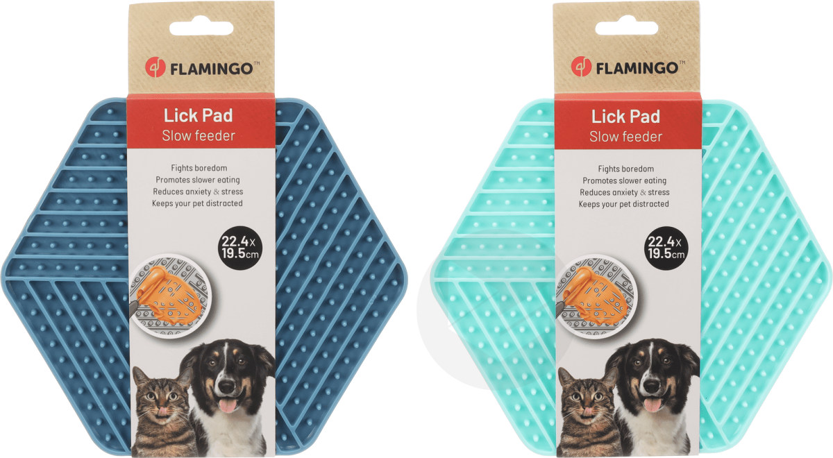 Tapis à lécher Leki Hexagone Plusieurs couleurs