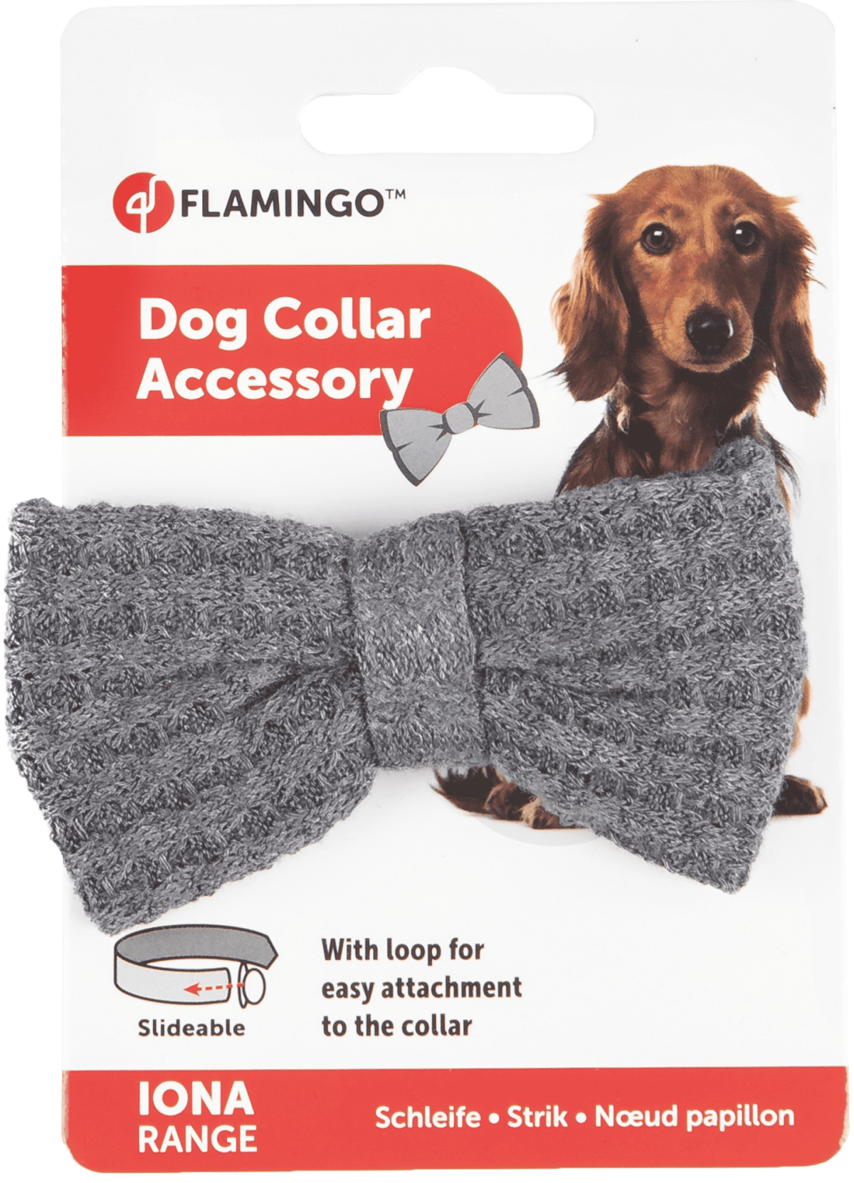 Noeud Iona Anthracite Gris