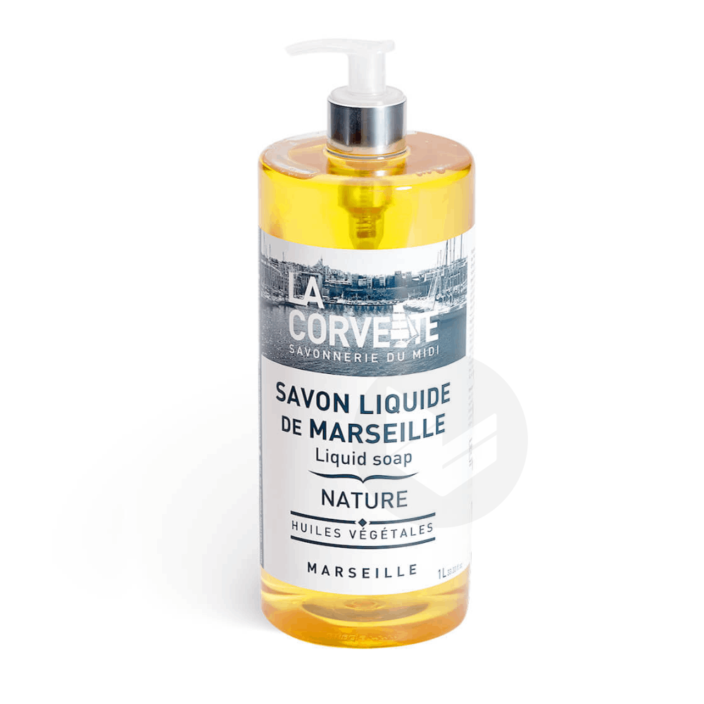 Savon liquide de Marseille NATURE 1l