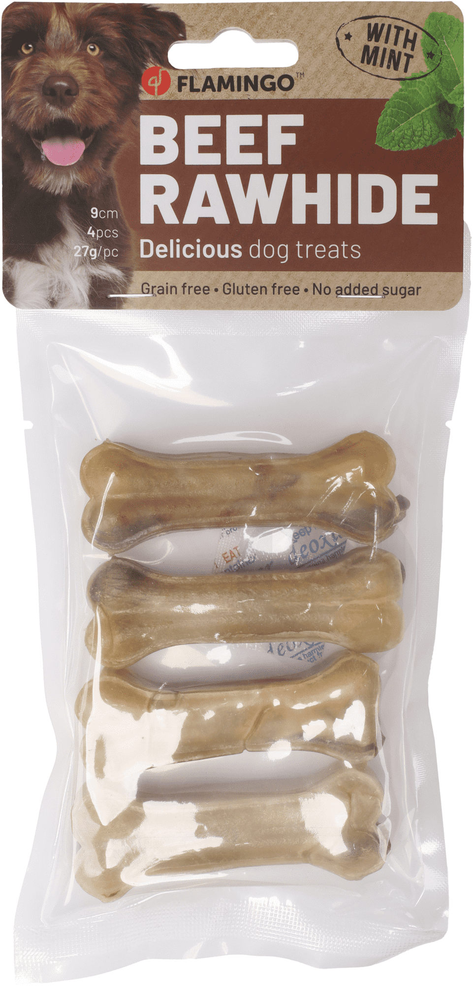 Friandise R'Hide Dental Os avec Menthe 9cm 108g