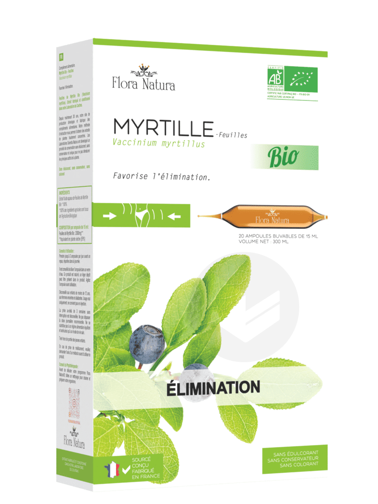 Myrtille Bio 20 ampoules