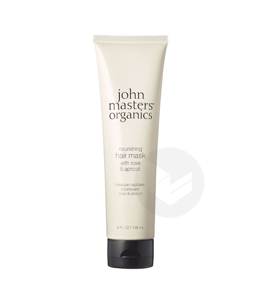 Masque capillaire nourrissant à la rose et à l'abricot 148ml