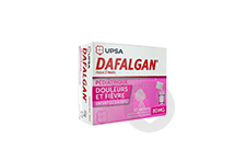 DAFALGAN 80 mg Poudre effervescente pour solution buvable (Boîte de 12)