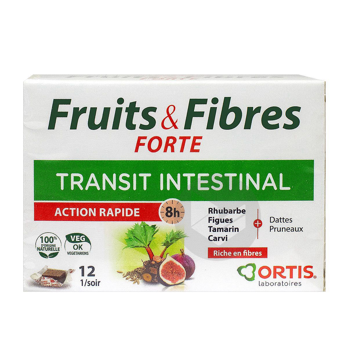 Fruits & Fibres forte 12 cubes