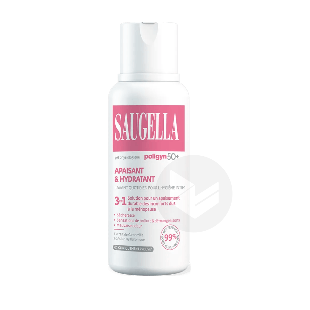 Poligyn 50+ Apaisant & Hydratant Soin lavant Intime 500ml