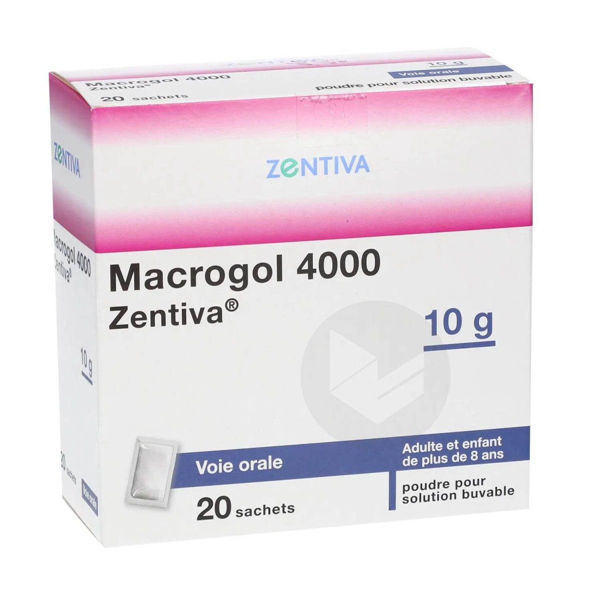 MACROGOL 4000 ZENTIVA 10 g, 20 sachets