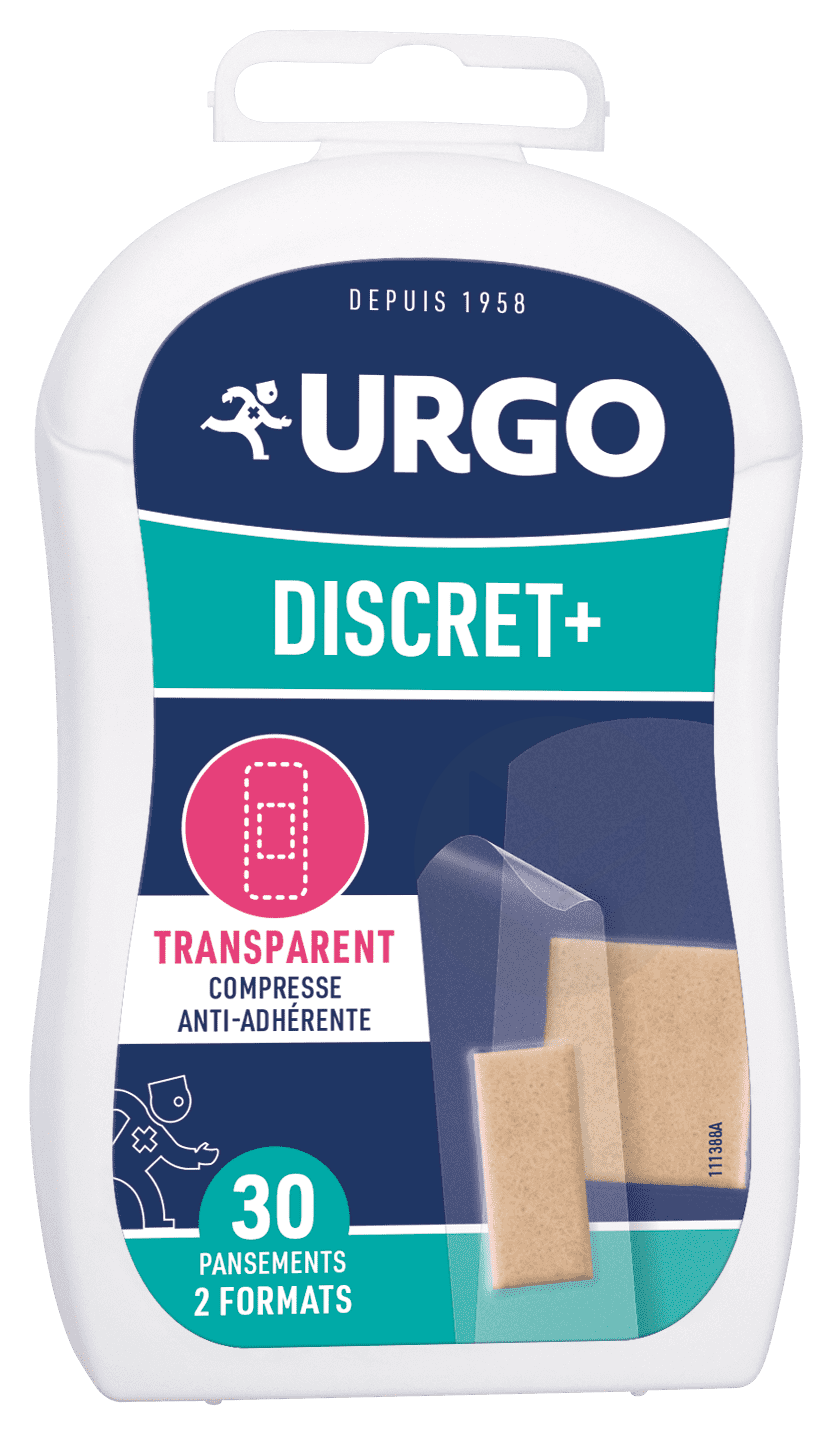 Discret+ 30 pansements 2 formats