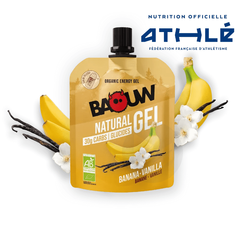 Gels Énergétiques Banane Vanille 85g