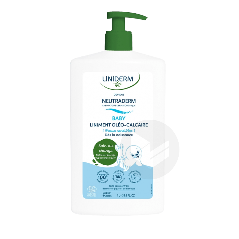 Baby Liniment Oleo-Calcaire Bio 1l