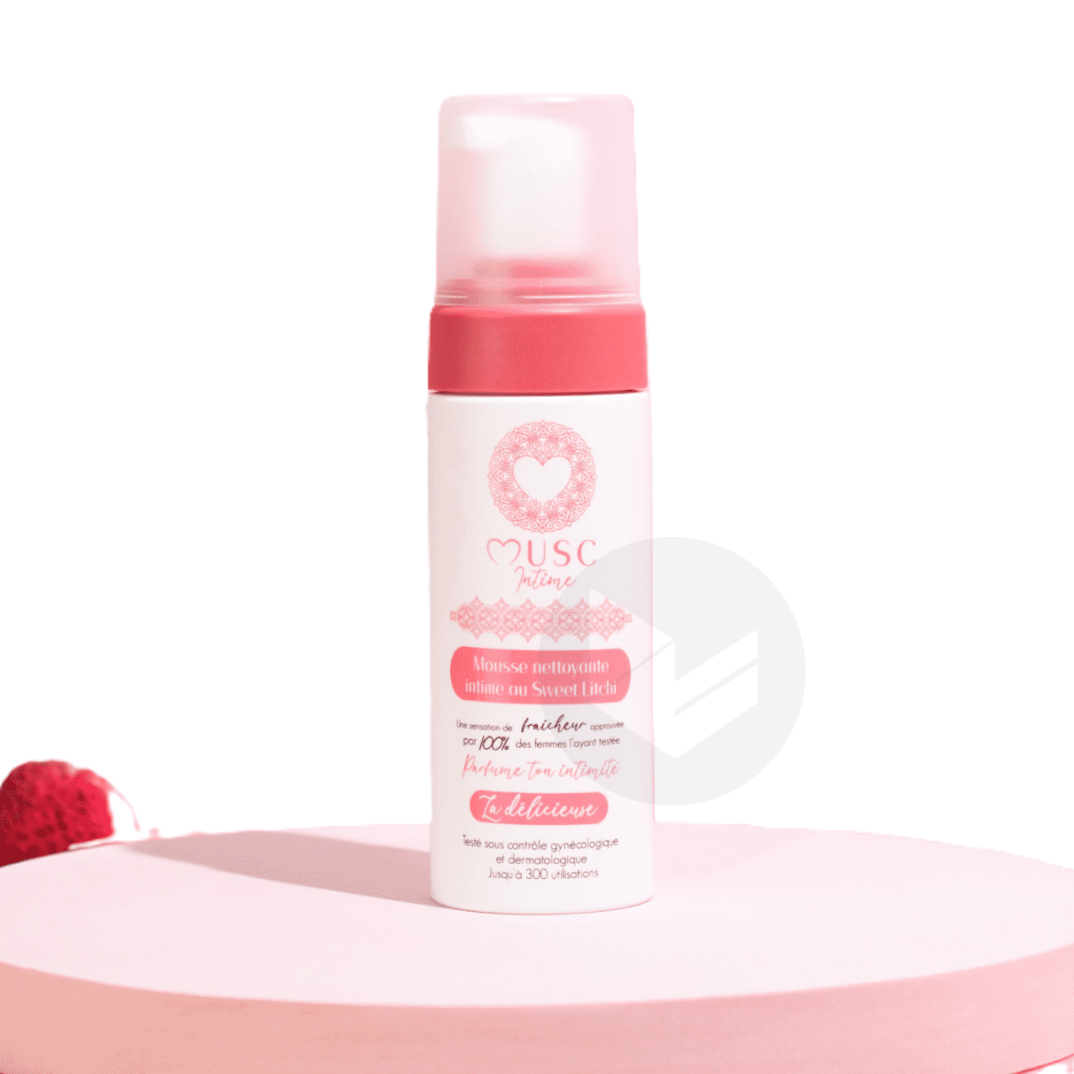 Mousse nettoyante intime au Sweet Litchi La Délicieuse 150ml