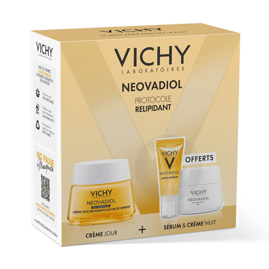 Crème de nuit post-ménopause Neovadiol – Crème raffermissante – Vichy