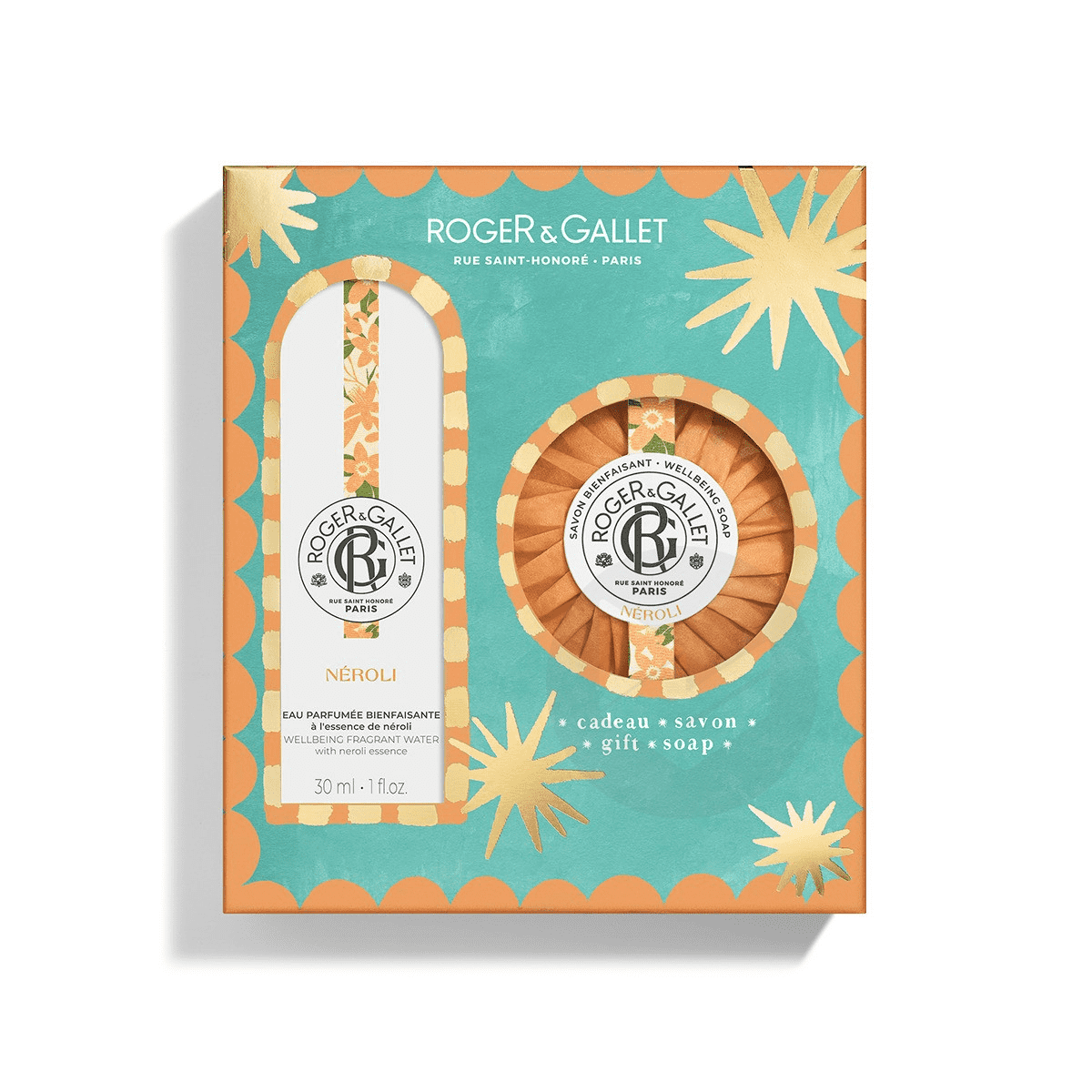 Coffret Noël Savon + Eau parfumée 30 ml Néroli