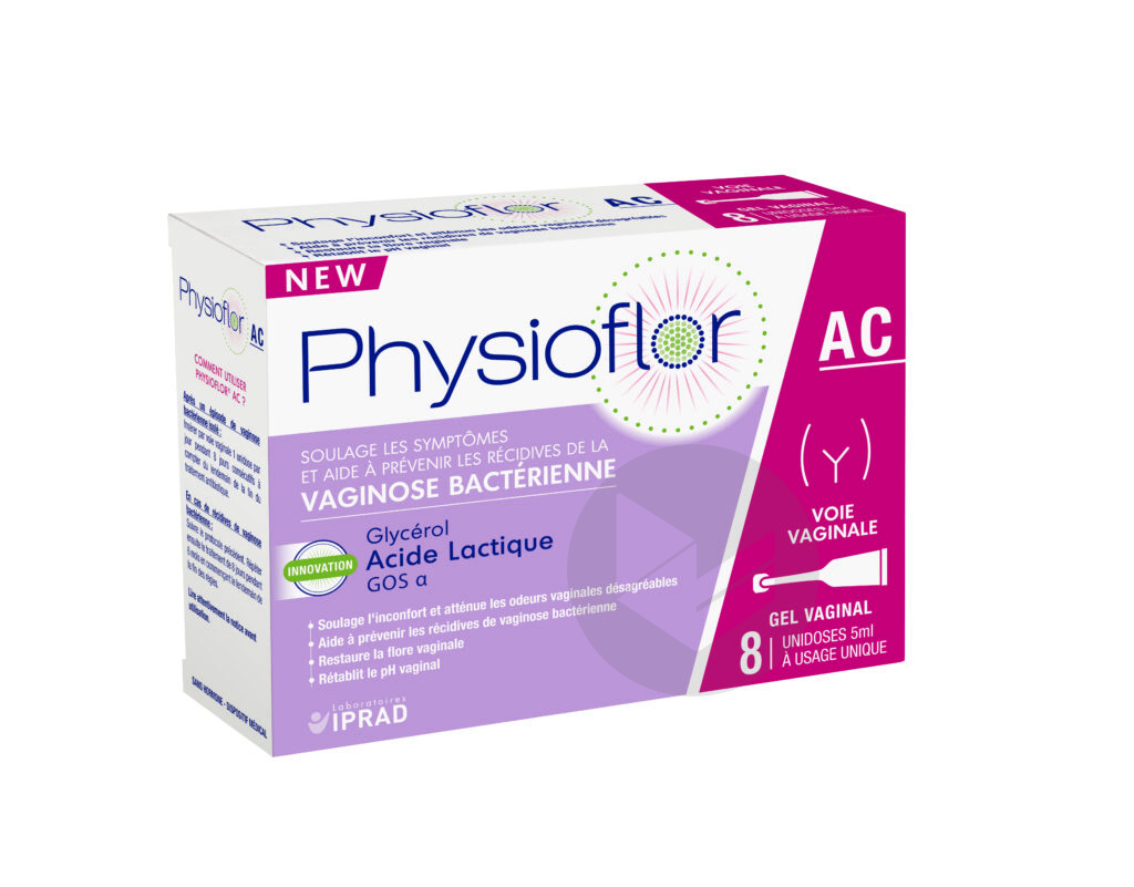 Physioflor AC gel vaginal 8 unidoses