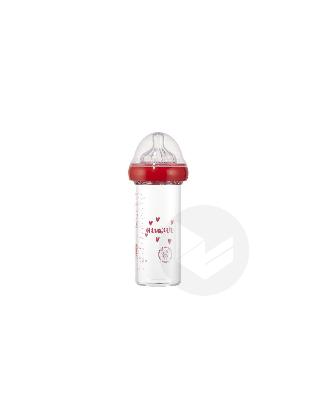 Biberon verre Amour 240ml