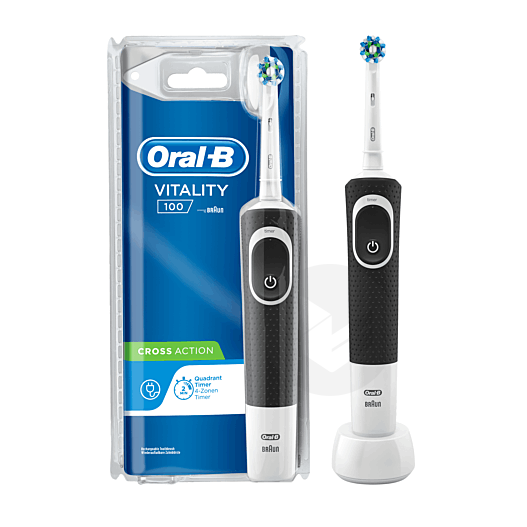 Brosse à dents Vitality 100 CrossAction Black