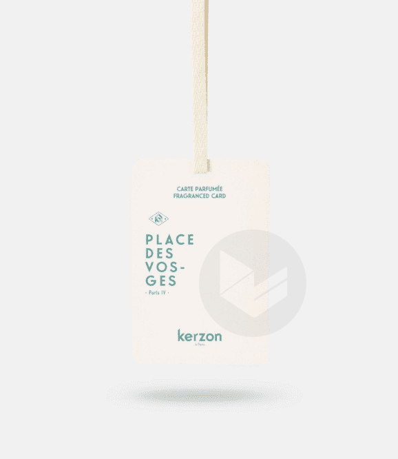 Carte parfumée Place des Vosges