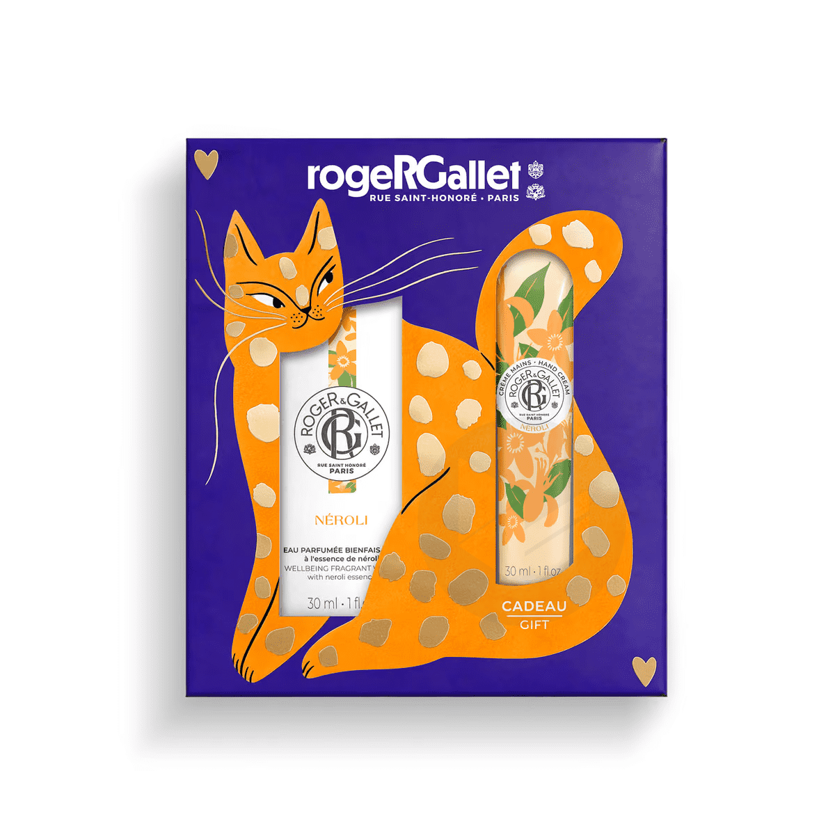 Roger&Gallet Coffret Néroli Eau Parfumée Bienfaisante 30ml + Crème Mains Bienfaisante 30ml