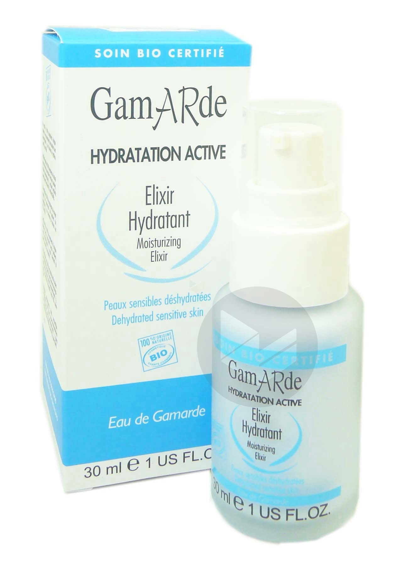 GAMARDE HYDRATATION ACTIVE Elixir hydratant Fl pompe/30ml