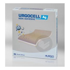 URGOCELL AG Pans hydrocellulaire antibactérien 10x12cm B/16