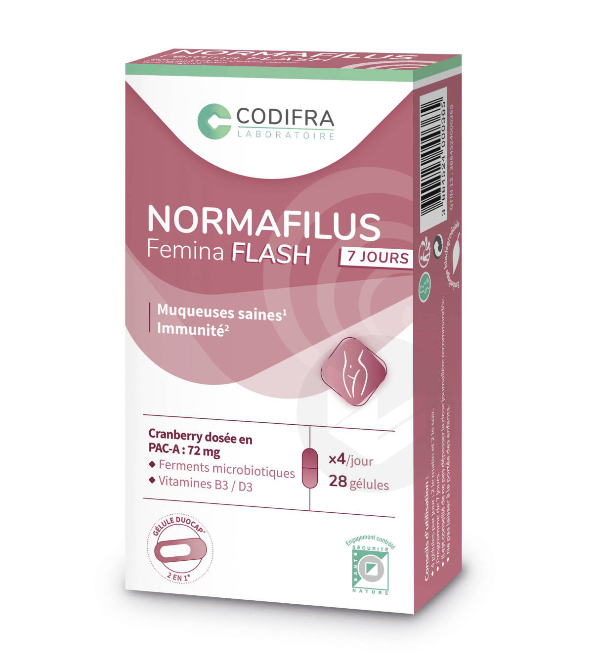 Normafilus Femina flash 28 gélules