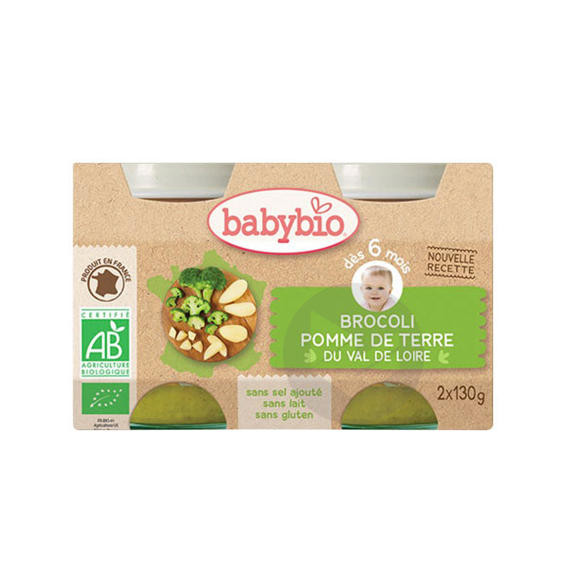 BABYBIO Pot Brocoli Pomme de terre
