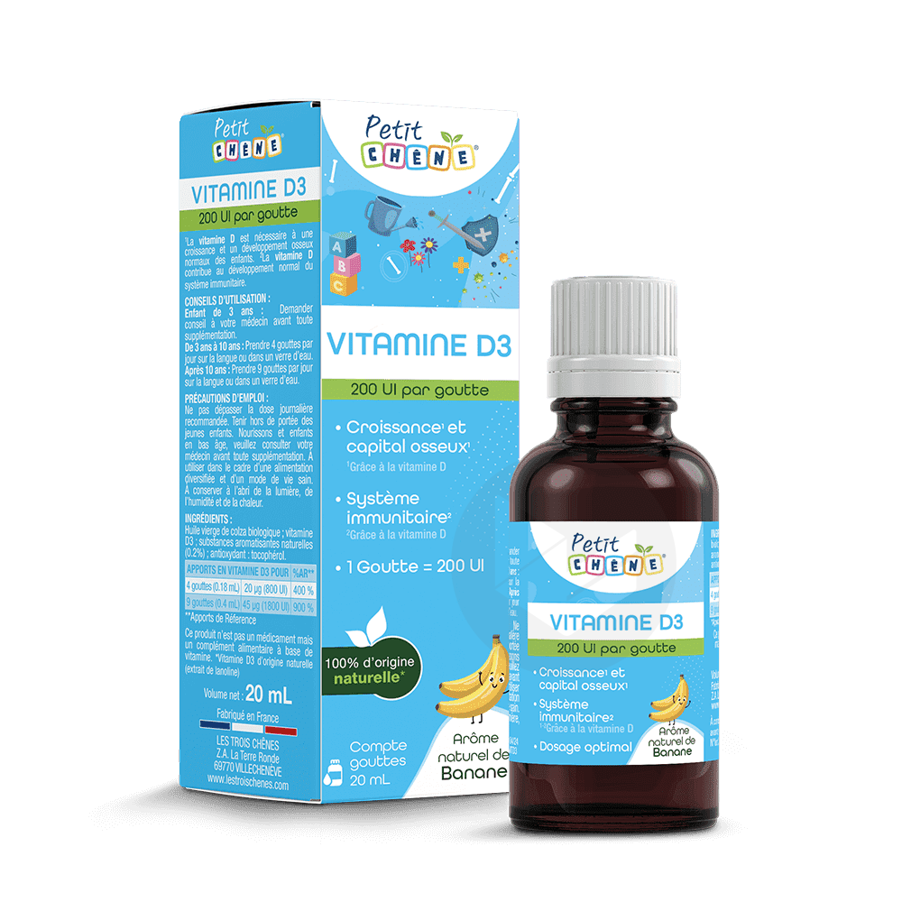 Petit Chêne Vitamine D3 20ml