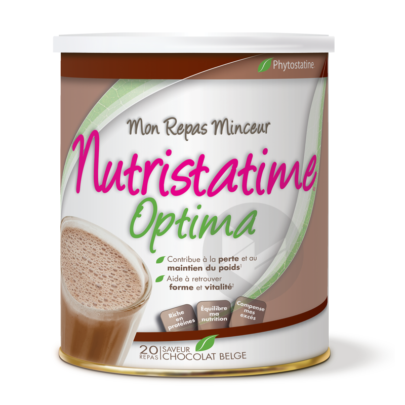 Nutristatime Optima Chocolat Belge