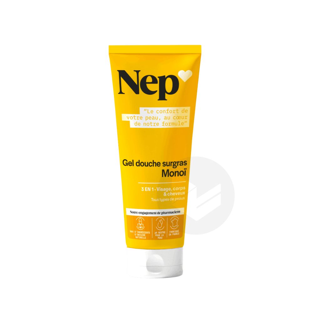 Gel douche surgras Monoï 200ml