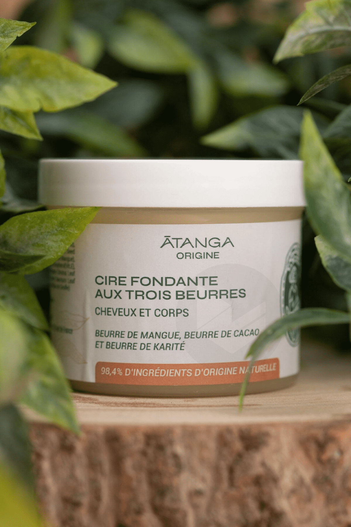 Cire Fondante aux Trois Beurres (Mangue, Cacao, Karité) 100g