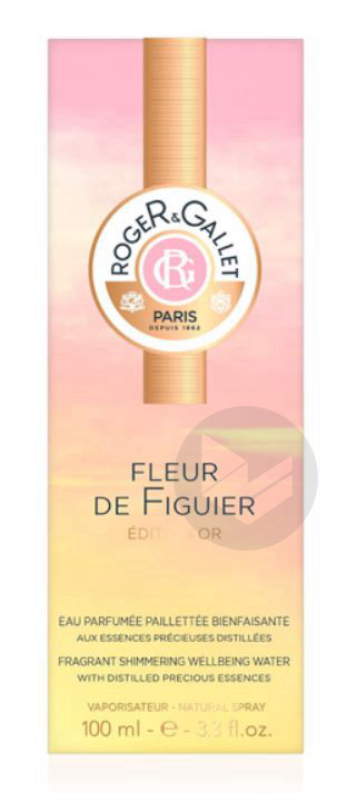 Eau Parfumée Paillettée édition or 100ml