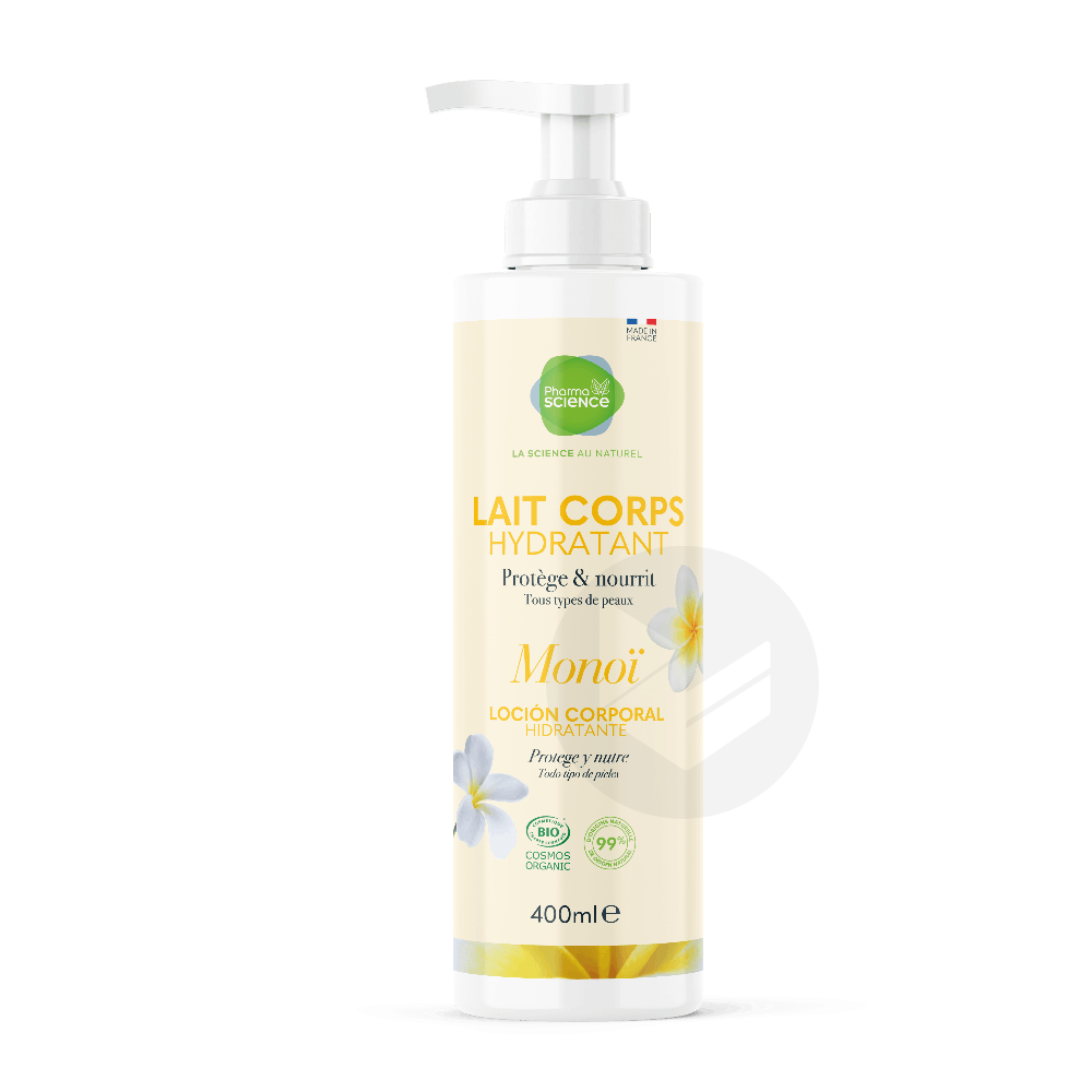 LAIT CORPS HYDRATANT MONOÏ BIO 400ml